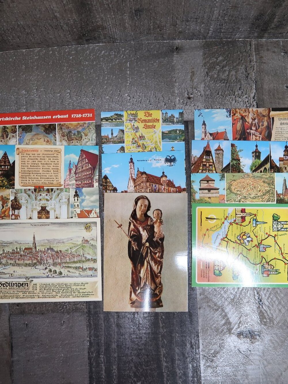 Lot of 11 Vintage German Postcards Souvenirs Ephemera Architecture Buildings